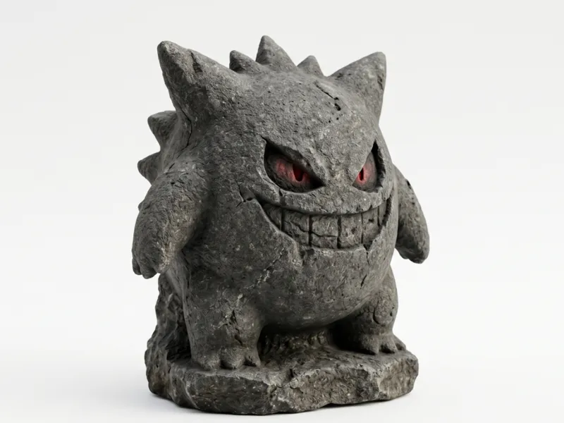 Statua Gengar Antico