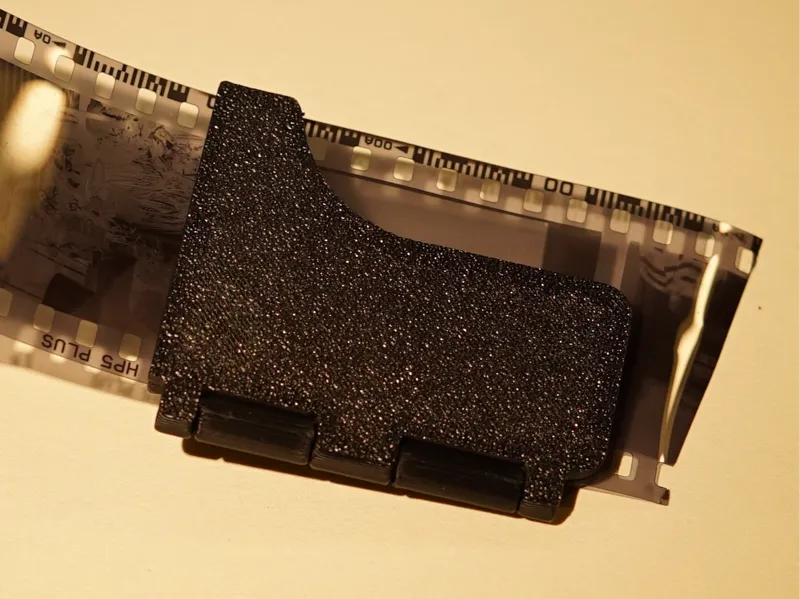 print in place analog film cutter