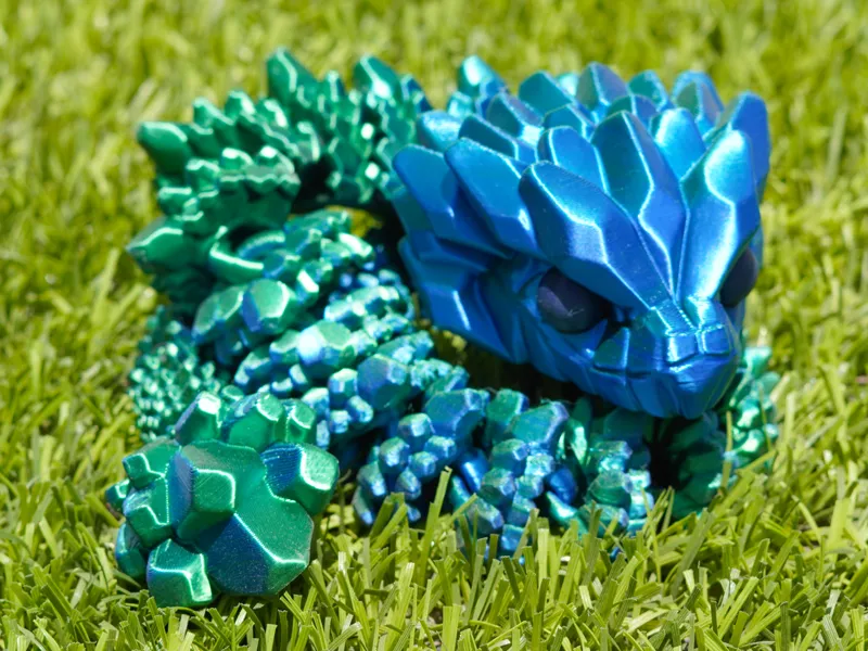 Articulated Snake 006 Crystallized