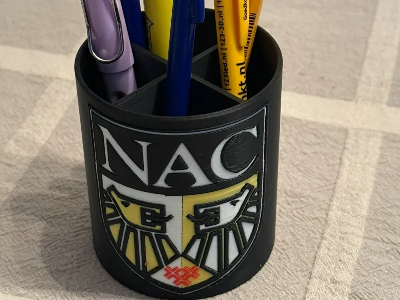 nac pennen bakje