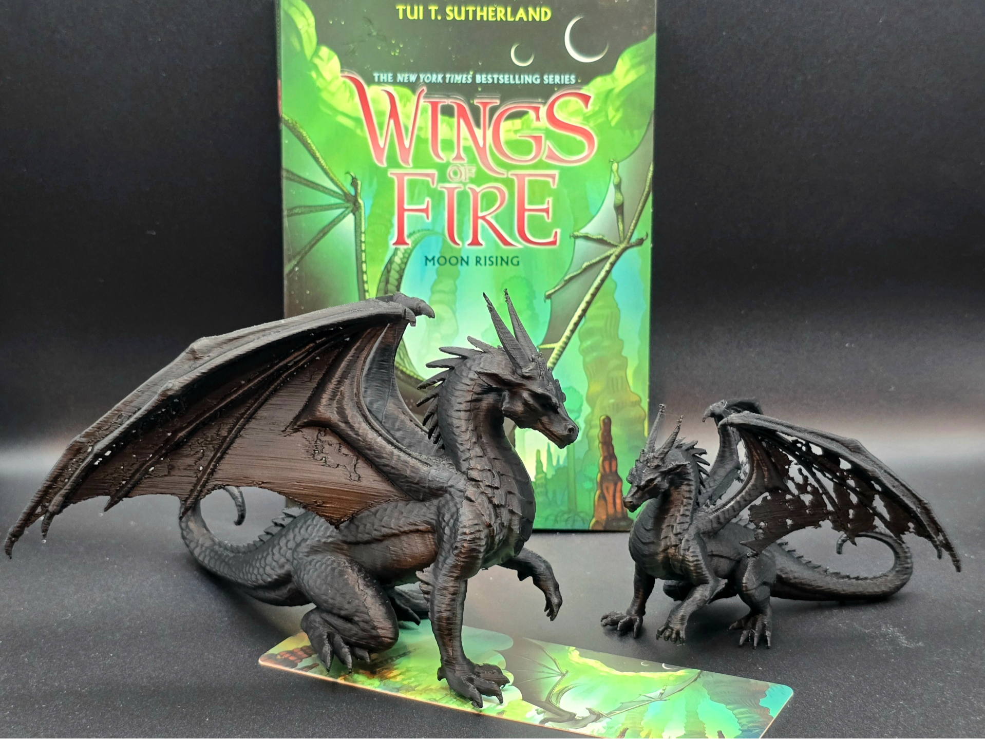 Wings of Fire Moonwatcher Nightwing Dragon