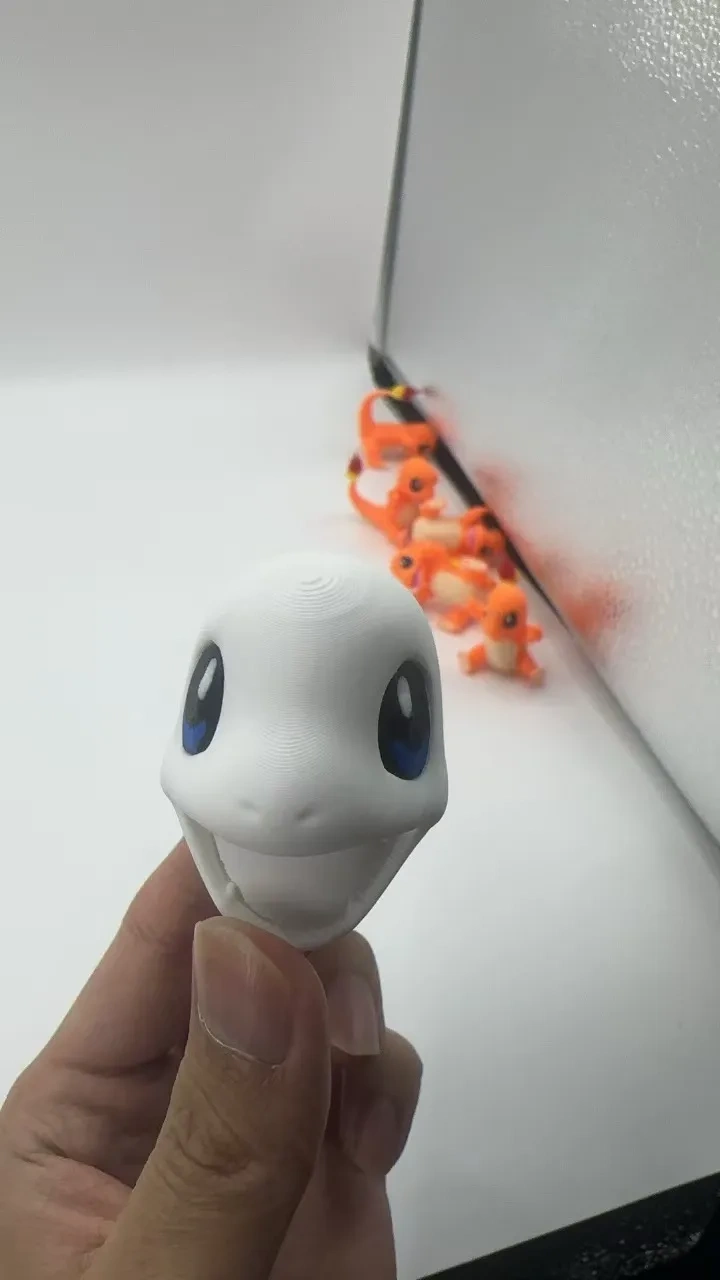 Miniatura 3 do modelo 3D 宝可梦图鉴004小火龙Charmander	 无须AMS组装版