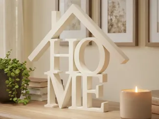 HOME Decorative sign