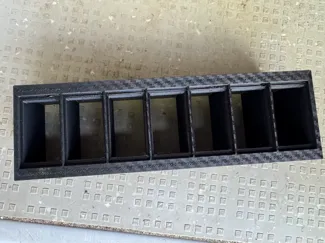Rocker switch panel 1 din