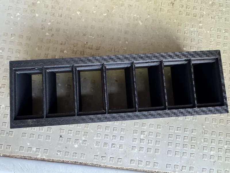Rocker switch panel 1 din