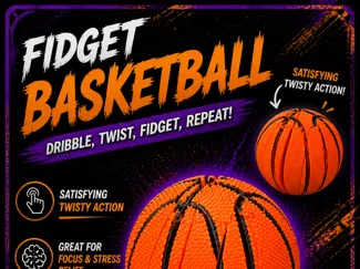 Twisty Basketball fidget