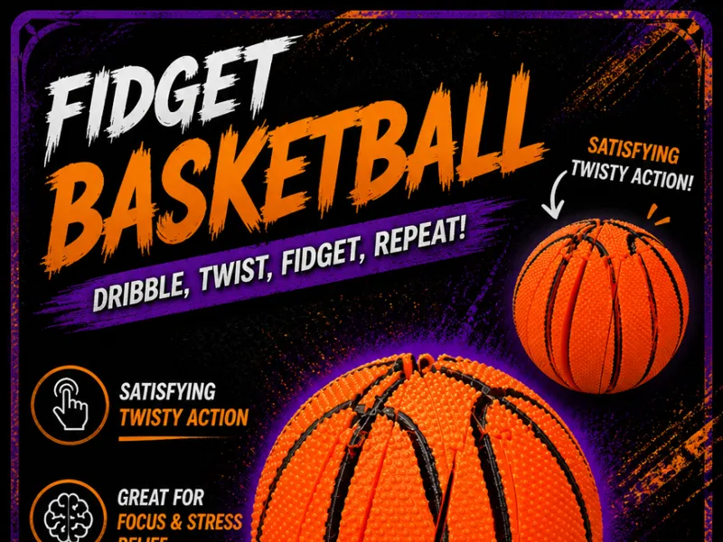 Twisty Basketball fidget