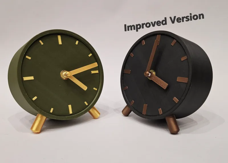 Clock Scandi Style V2 (Bambu Components KIT011)