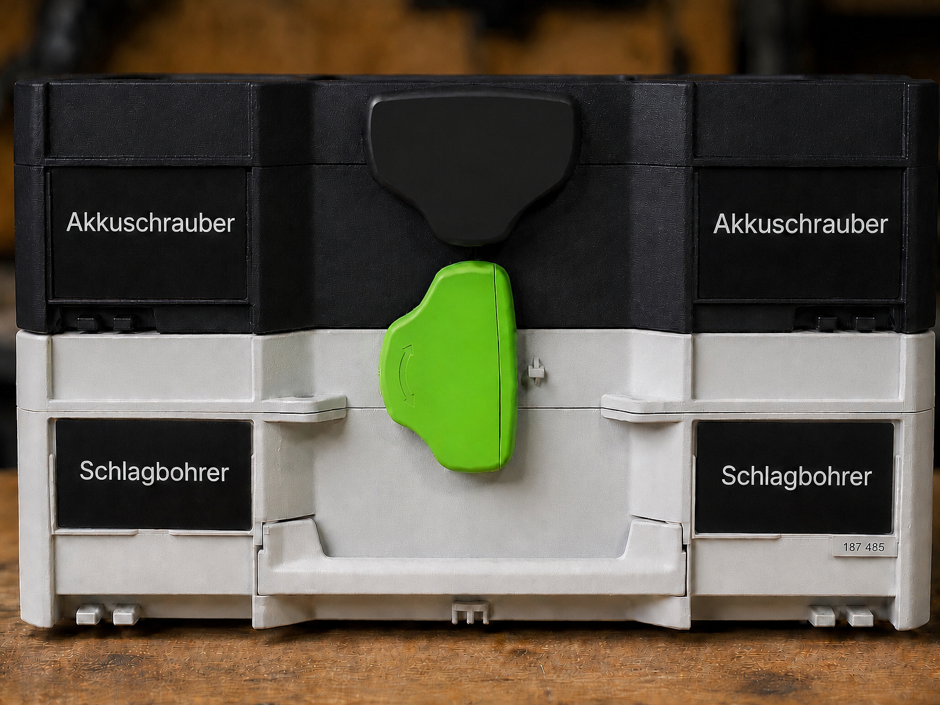 Anpassbare Beschriftung für Festool Systainer