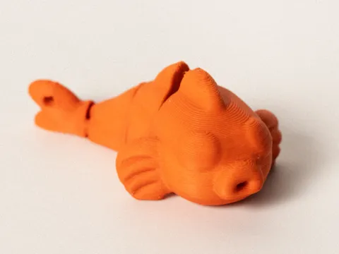 Mini Fish – Articulated & Keychain view 4