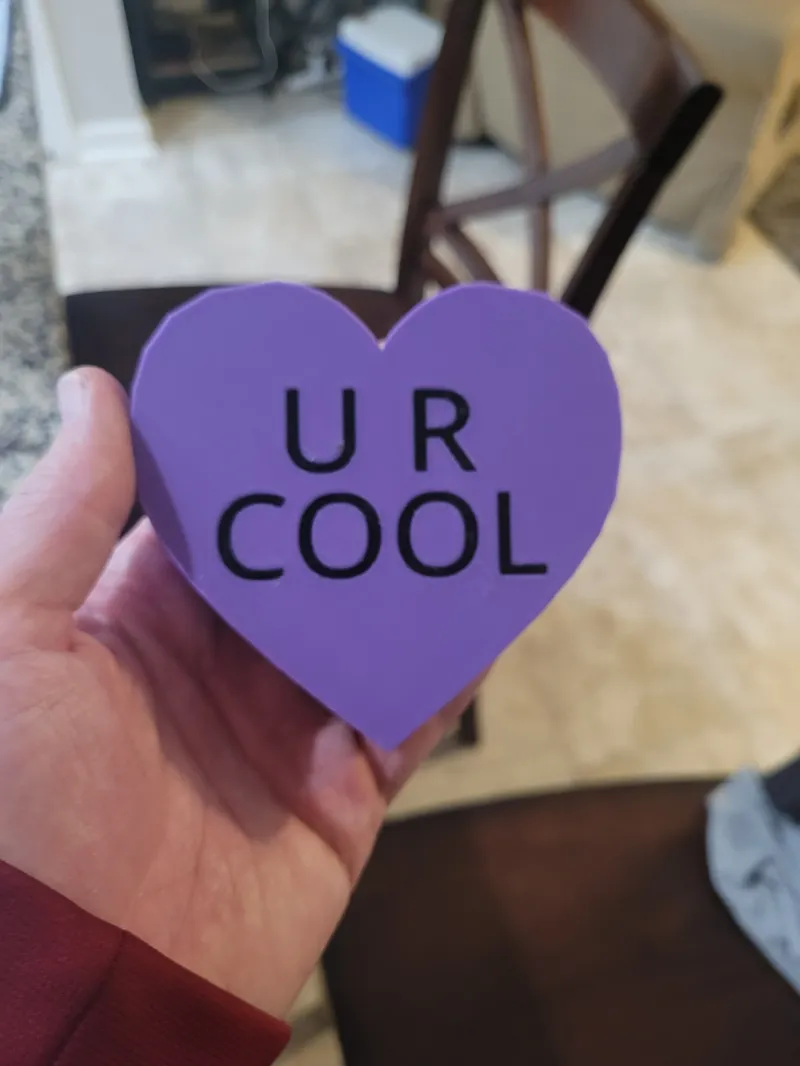 U R Cool Candy Heart