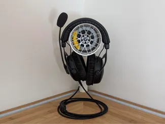 BMW WHEEL HEADPHONE STAND - WITH ILLUMINATION