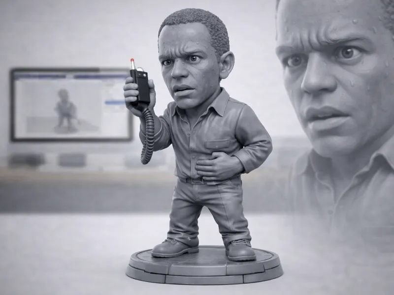 MILES DYSON – L’Uomo Dietro Skynet|Statua 3D Chibi