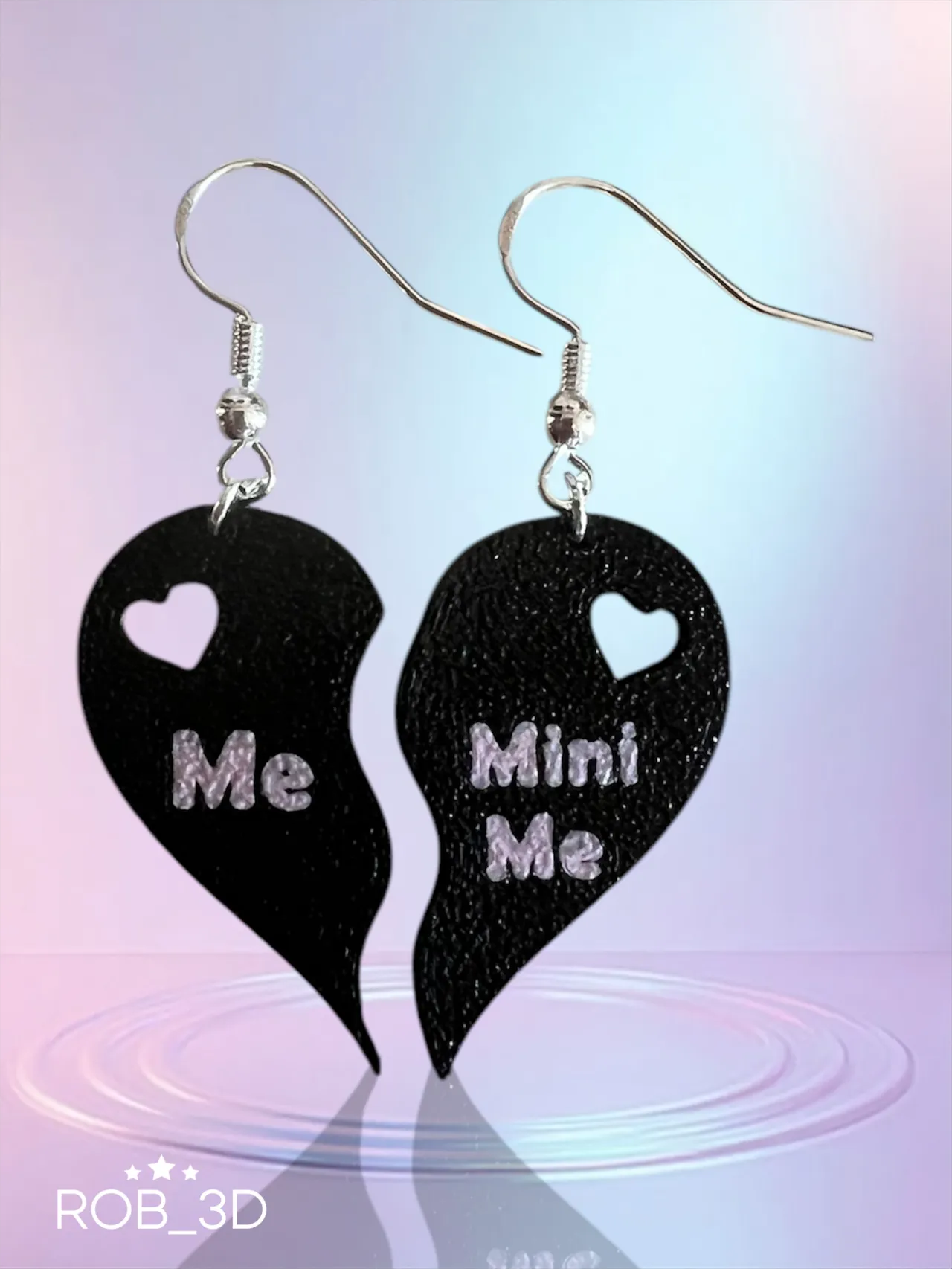 Mother-Daughter Earrings - Me and MiniMe view 3