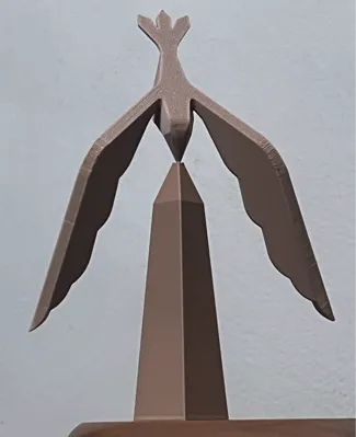 balancing bird
