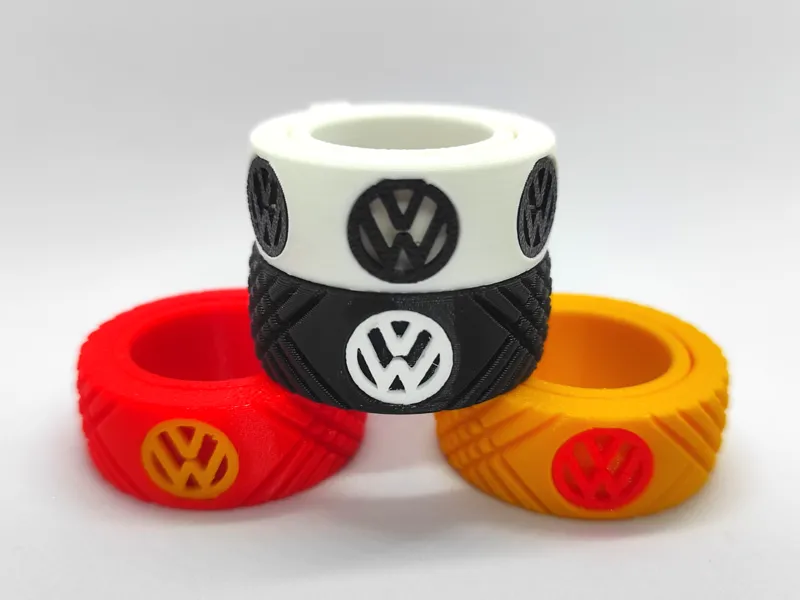 Volkswagen Logo Keychain
