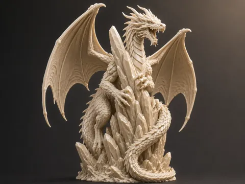 Adorno temático: Dragon — referencia de MakerWorld