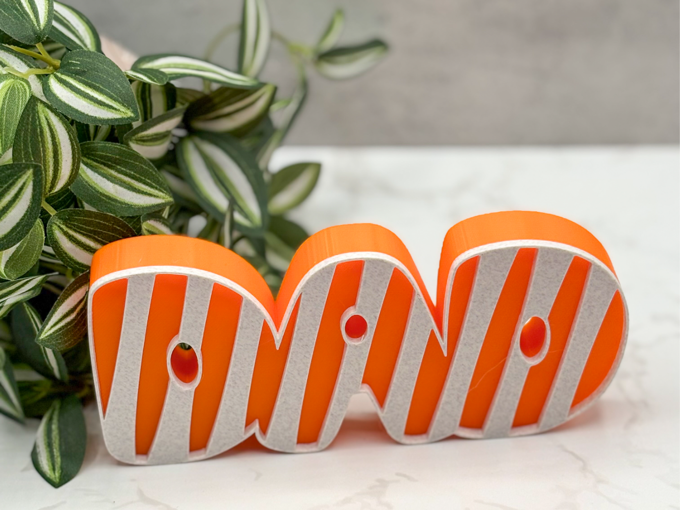 Dad Deko Aufsteller mit Streifen 