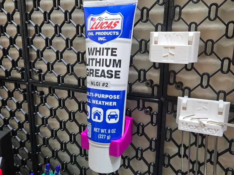 Lucas Oil Lithium Grease Skadis Holder