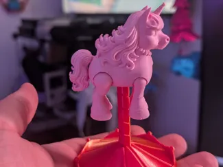 Unicorn Carousel Stand