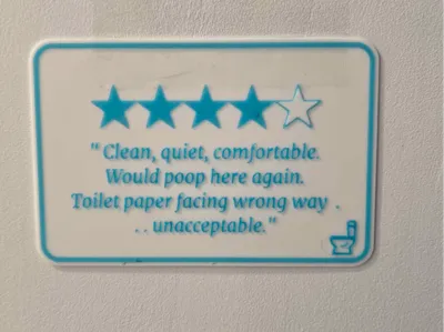 toilet funny review