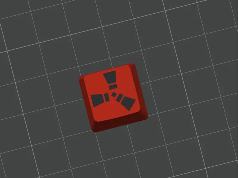 Rust Keycap