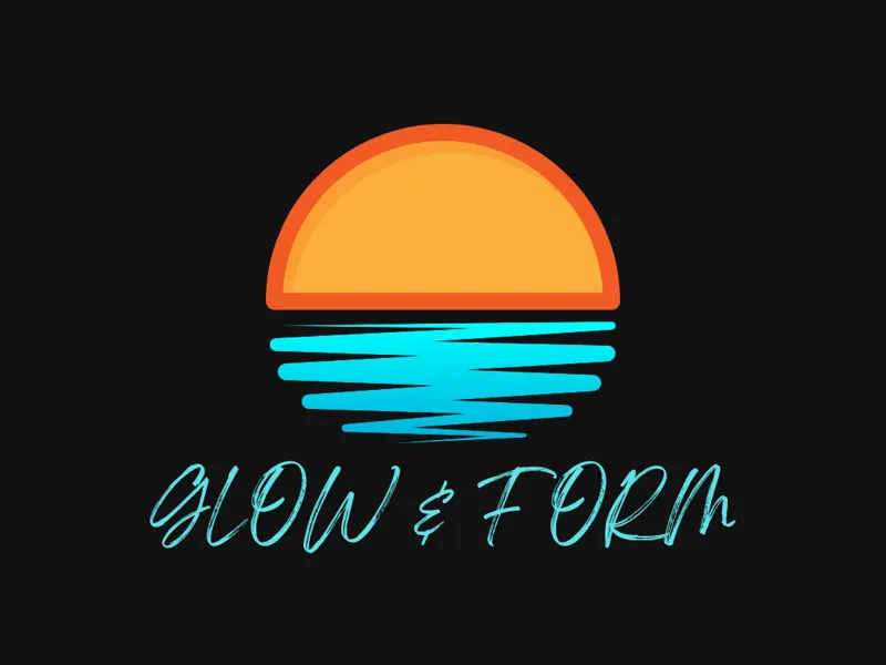 Lersezeichen/Anhänger "Glow & Form" - Support