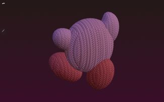 kirby knitted 