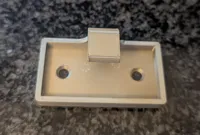 2 mounting holes added, gyroid infill