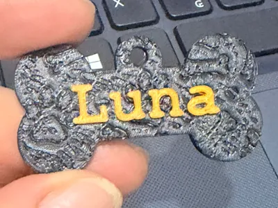 Dog collar pendant
