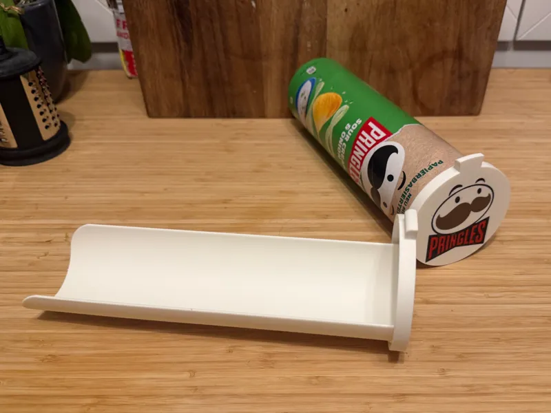 Schiebeschale für Pringles Chips (ganze länge)