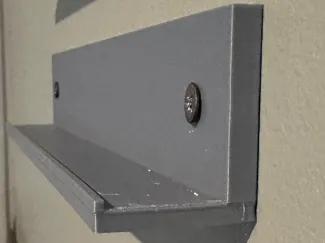 Wall-Mounted Coin & Poker Chip Display Shelf