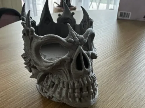 King Skull - LED tea light