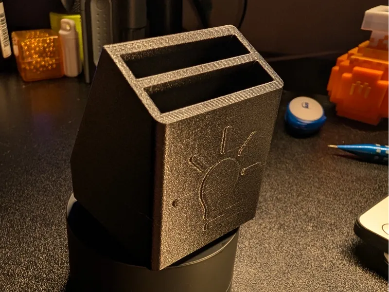 Small Standalone LED Remote Holder