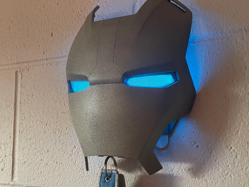 Iron Man Faceplate Key Holder