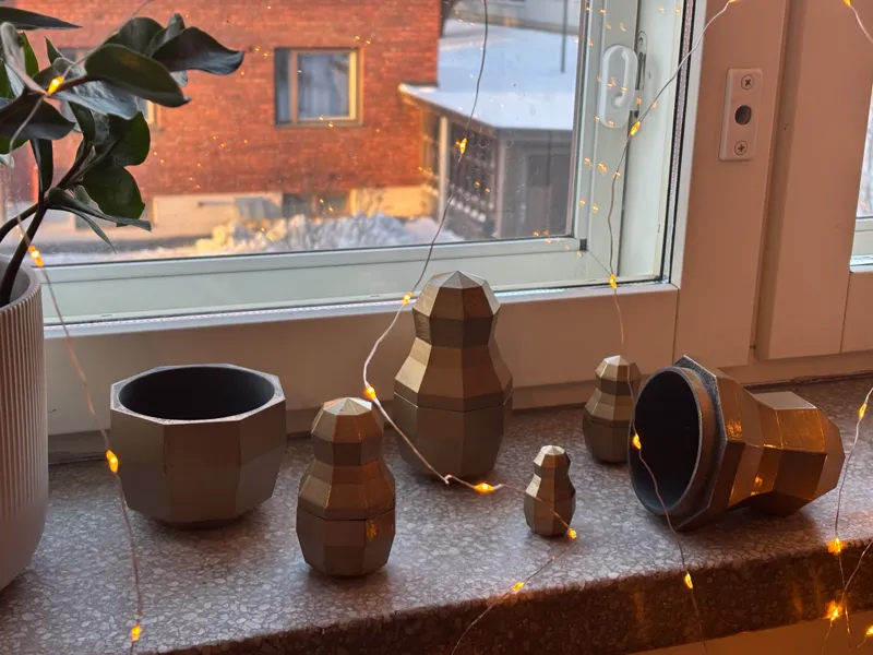 Modern Nesting Dolls (Matryoshka)