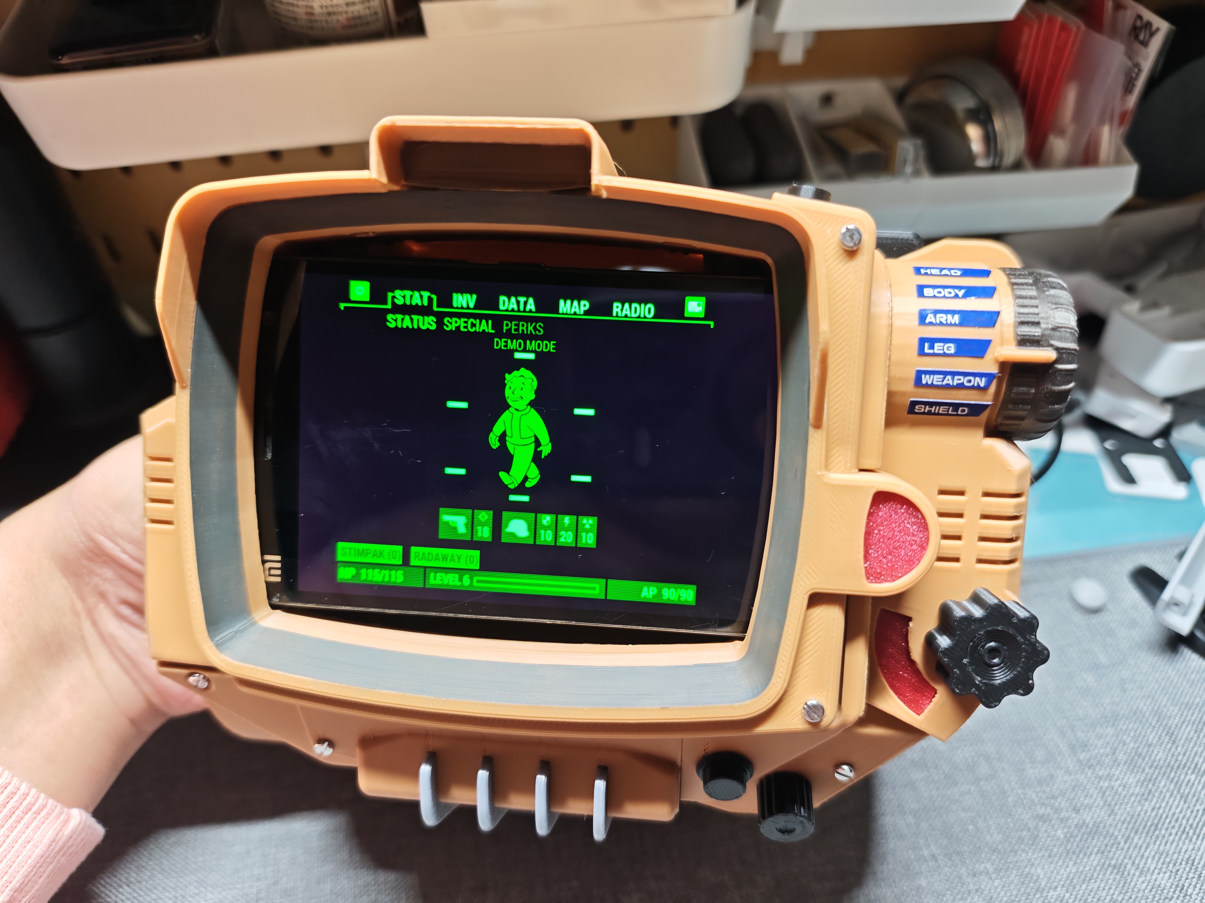 Fallout PIP-Boy fallout pip-boy pipboy 3000-markⅣ - Free 3D Print