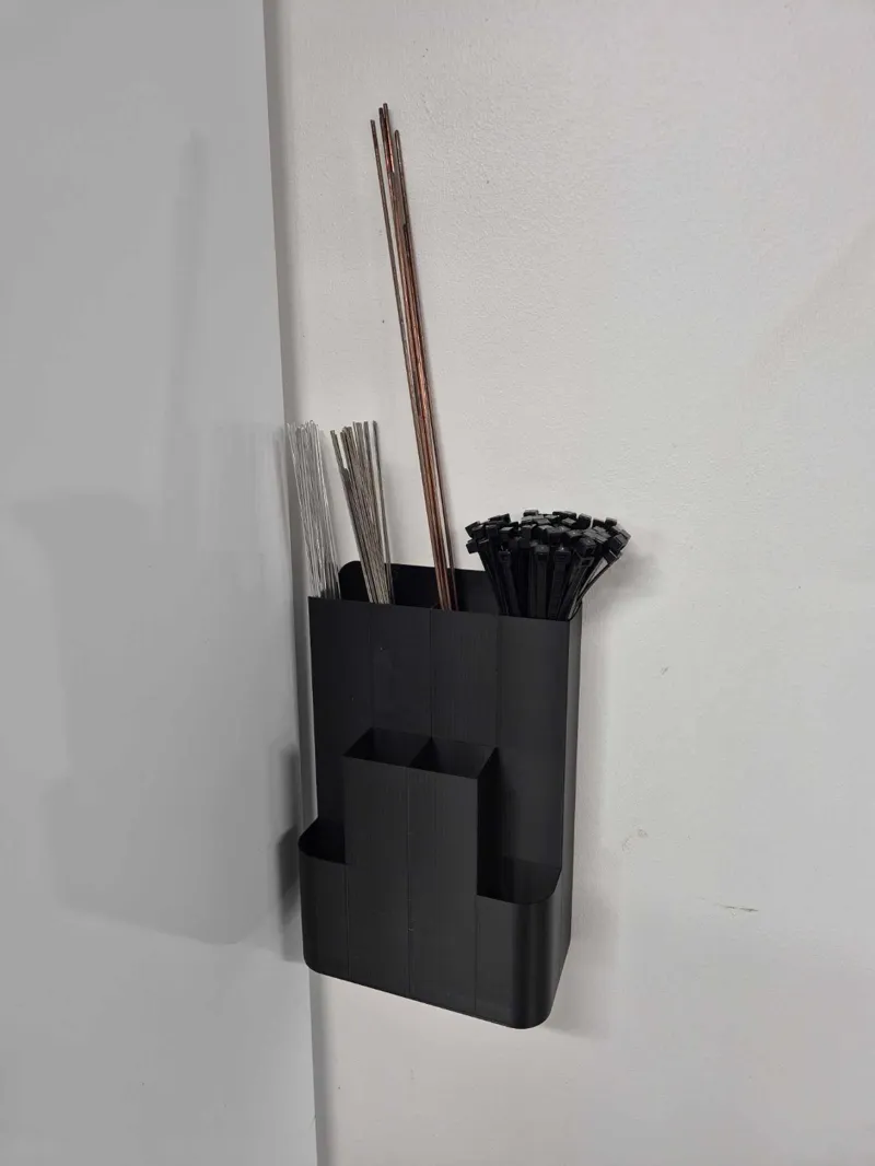 Wallmount for Zip-ties or Tig additive