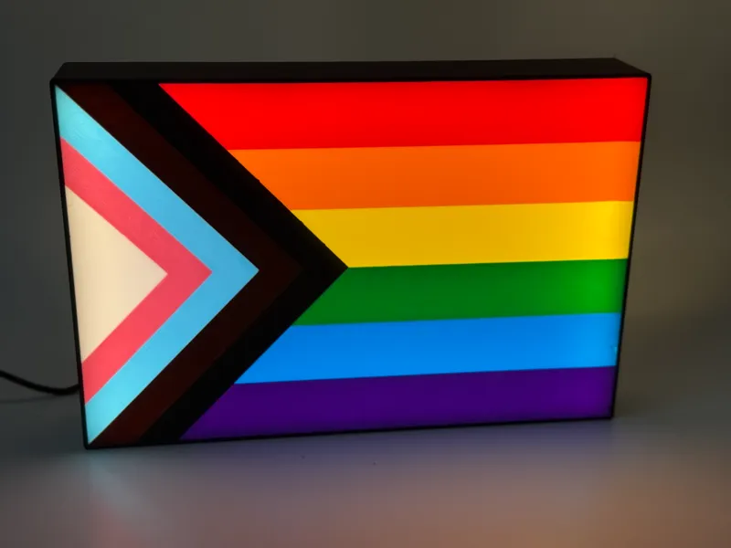Progress Pride Lightbox