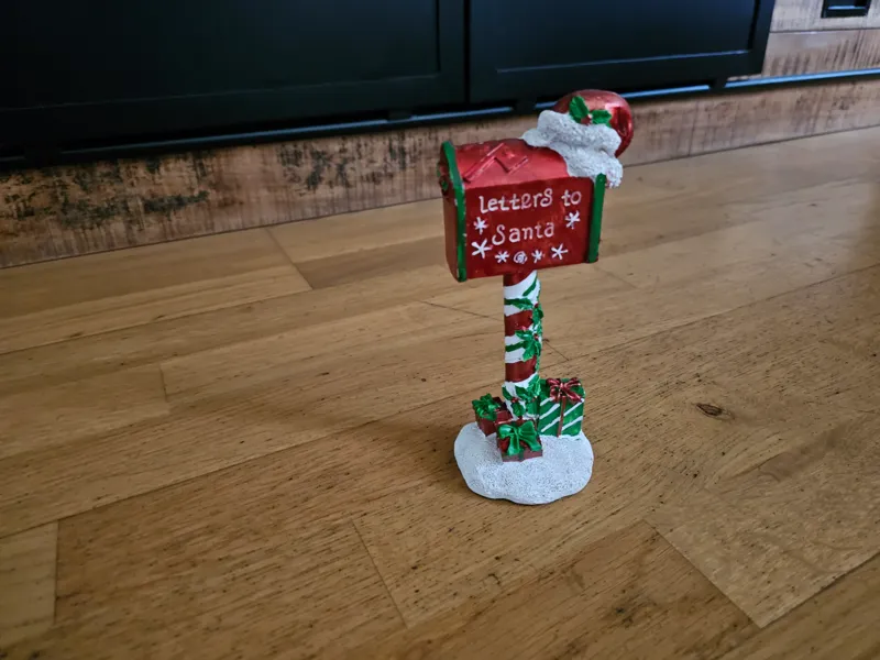 Christmas Mailbox 3 decoration 2026