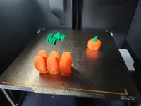 Print by Object, 1 color change, Brim for legs