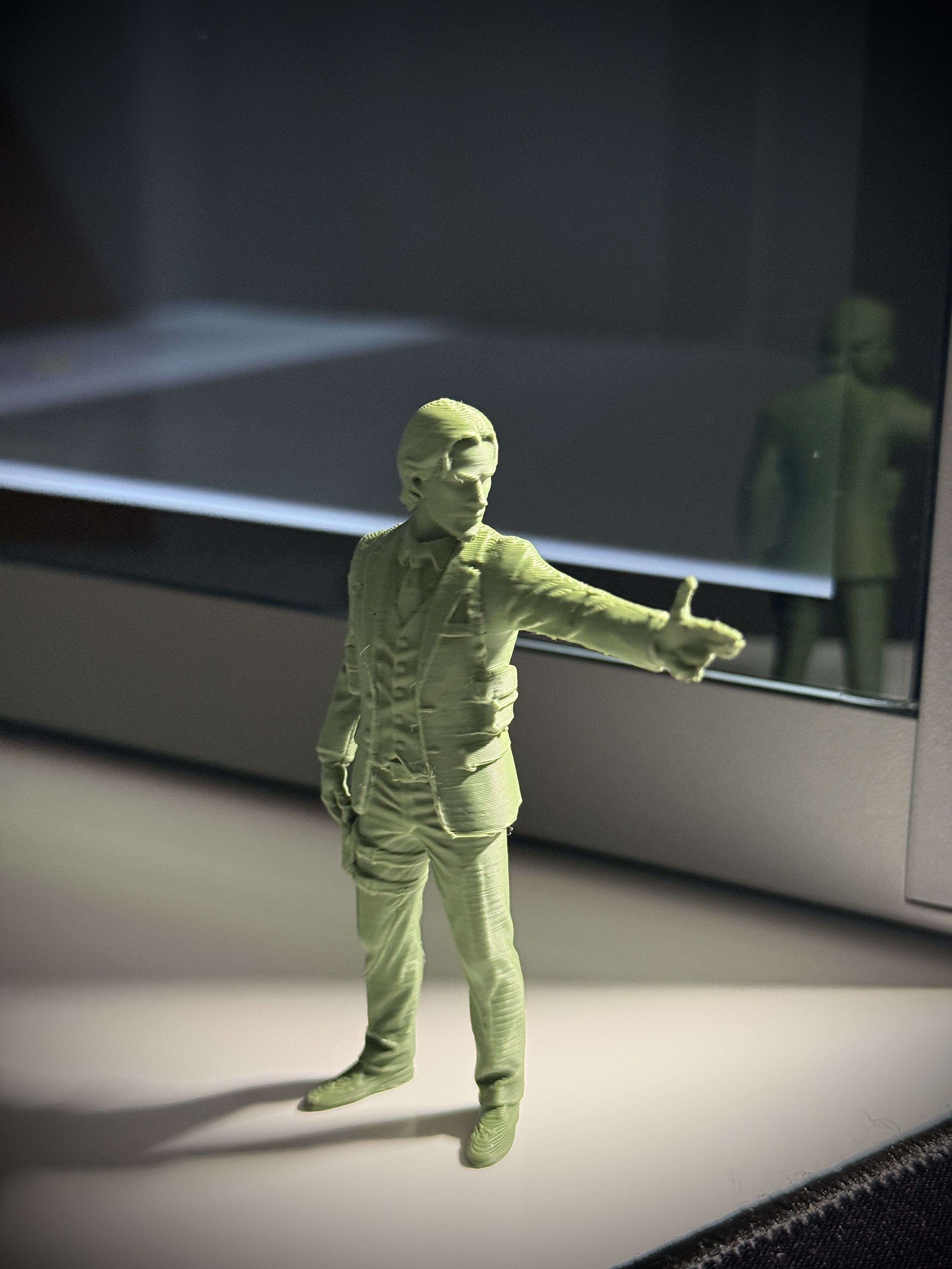 Miniatura 2 do modelo 3D John wick figure