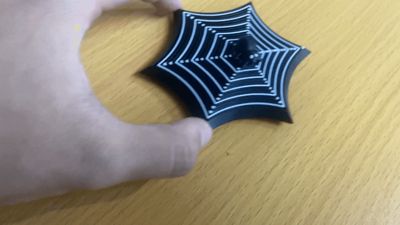 Spider web fidget