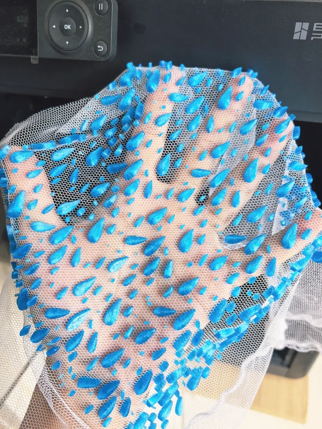 水滴花纹布料 view 2