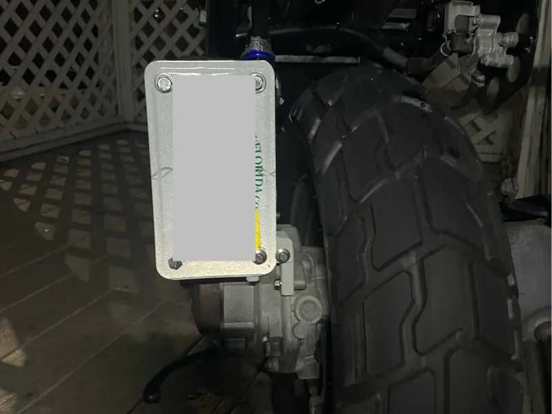Honda Ruckus / Zoomer License Plate Mount