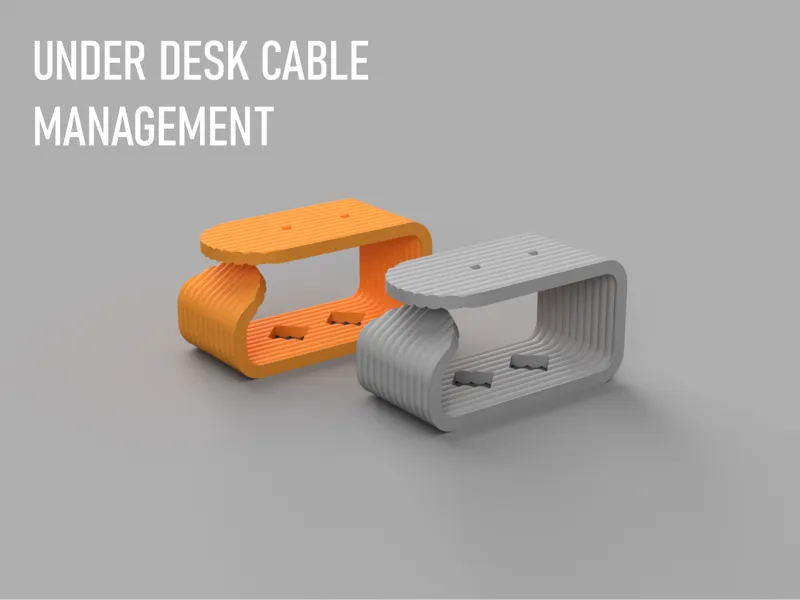 Untertisch Kabel-Management