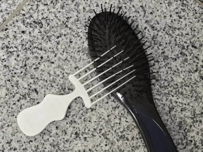 Hairbrush cleaner - fast to print