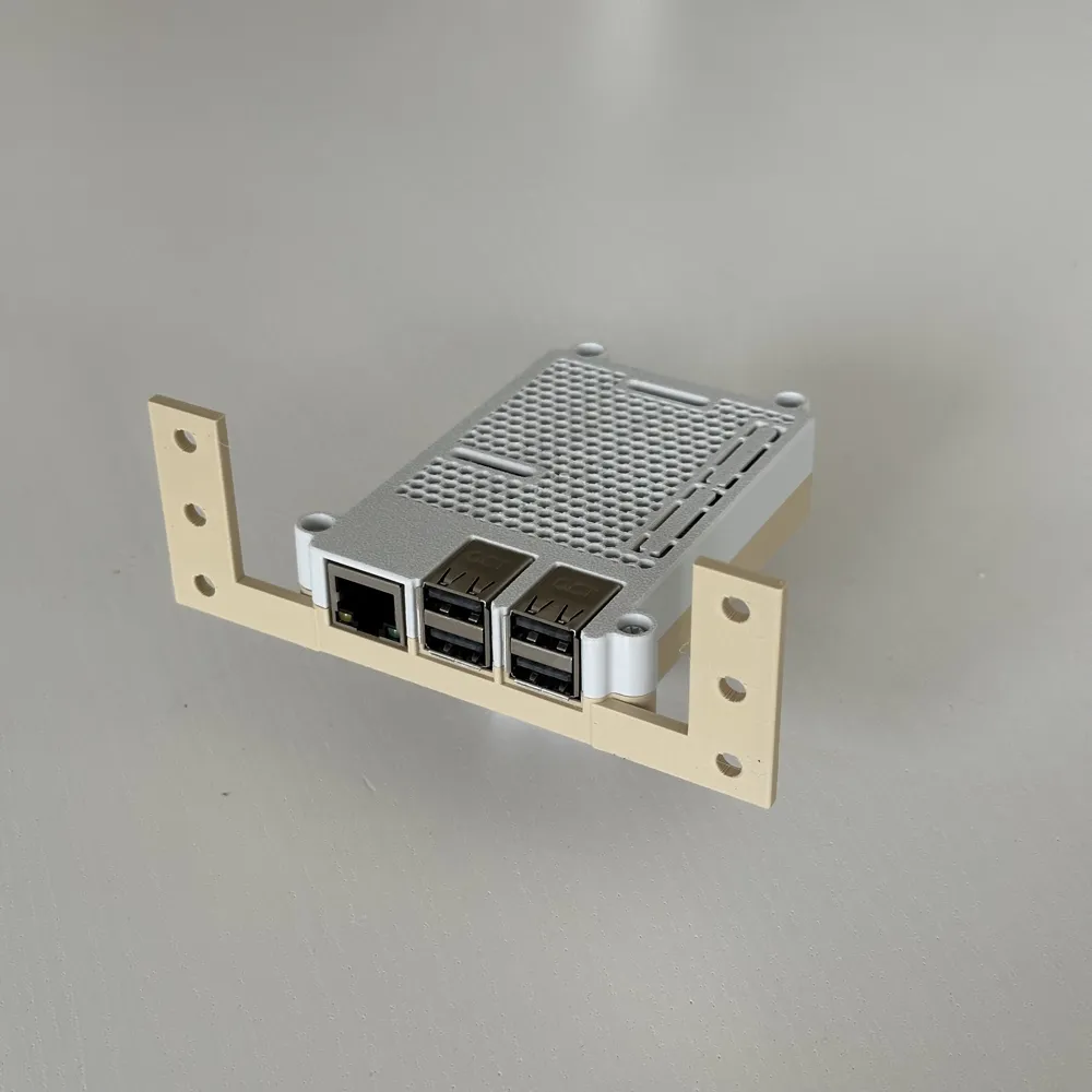Raspberry Pi 3B Case for 5in Micro Server Rack - Free 3D Print Model ...
