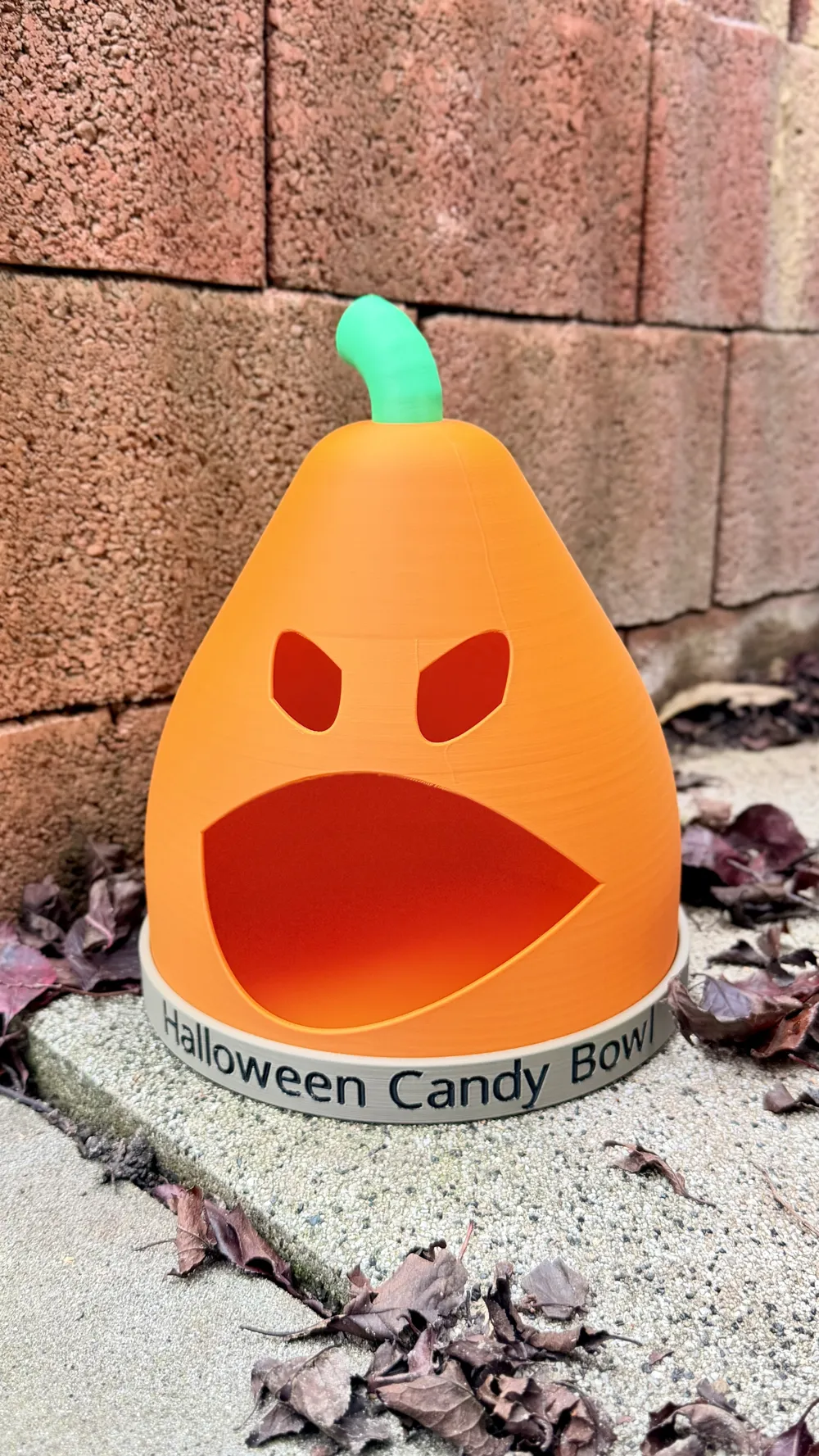 Halloween Candy Bowl - Free 3D Print Model - MakerWorld