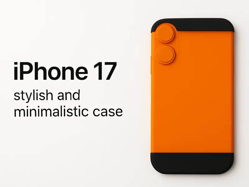 iPhone 17 stylish and minimalistic case